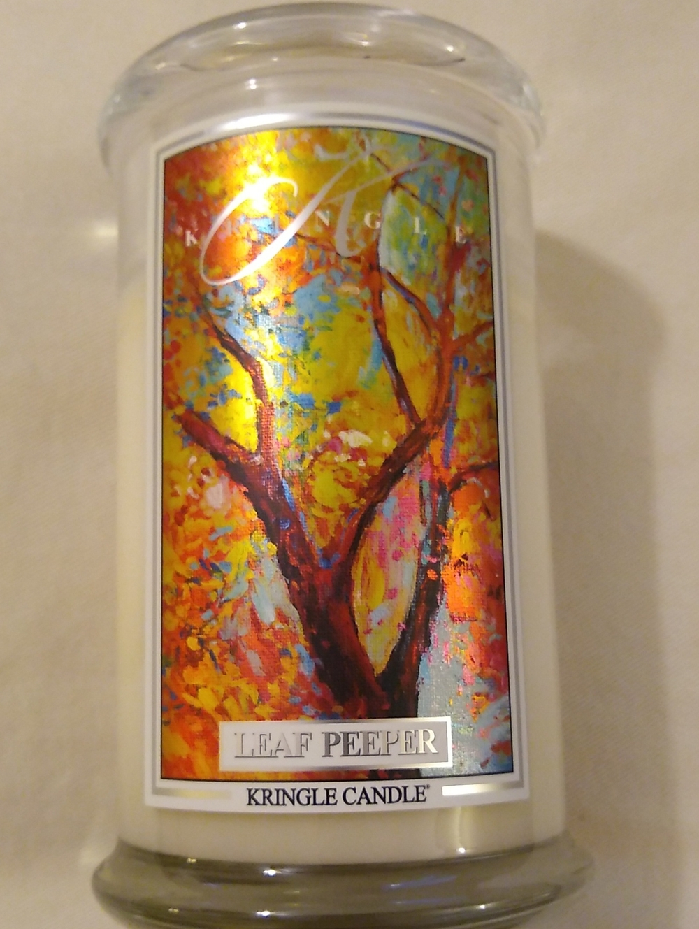 Kringle Candle Leaf Peeper 100% Soy Candle
